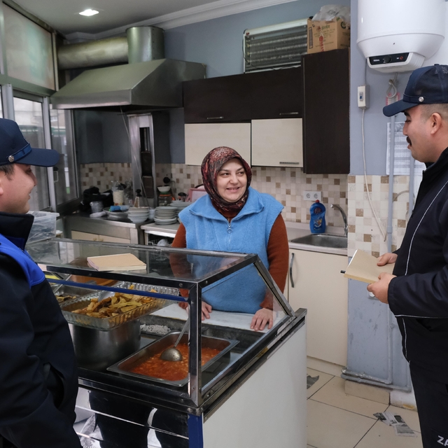 Bulancak'ta zabıtadan fiyat listesi denetimi