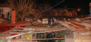 Kütahya'da evinde çıkan yangında yaralanan kişi hastaneye kaldırıldı