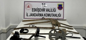 Eskişehir'de sit alanında izinsiz kazı yaptıkları iddiasıyla 4 zanlı tutukl...