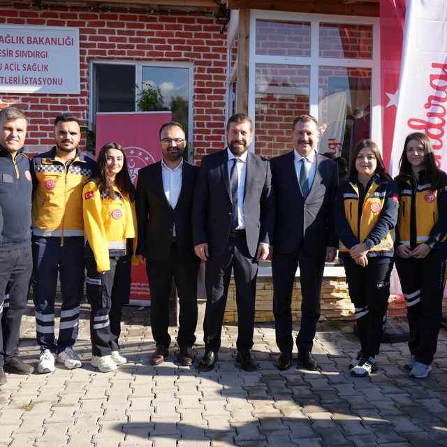 Sındırgı'da acil sağlık hizmetleri istasyonu Açıldı