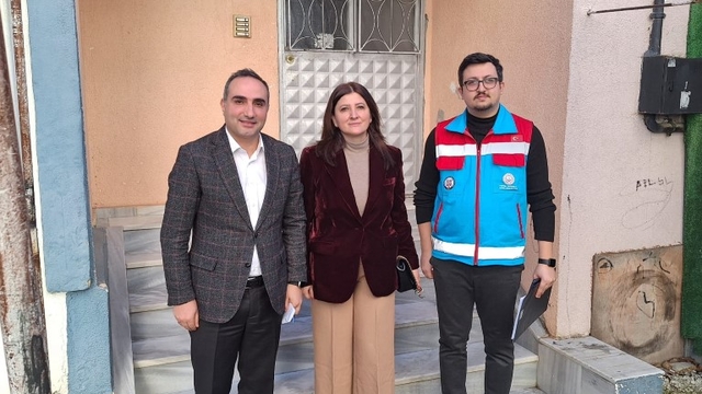 Kocaeli'de "Gönülden Gönüle" projesiyle hane ziyaretleri sürüyor