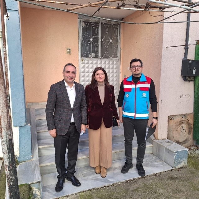 Kocaeli'de "Gönülden Gönüle" projesiyle hane ziyaretleri sürüyor