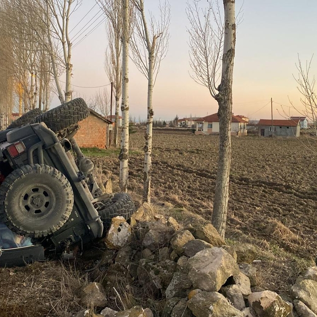 Afyonkarahisar'da trafik kazalarında 7 kişi yaralandı