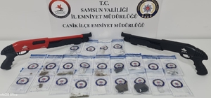 Samsun'da uyuşturucu operasyonunda 5 zanlı yakalandı