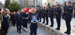Amasya'da hayatını kaybeden gazi son yolculuğuna uğurlandı