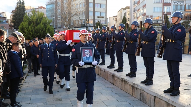 Amasya'da hayatını kaybeden gazi son yolculuğuna uğurlandı
