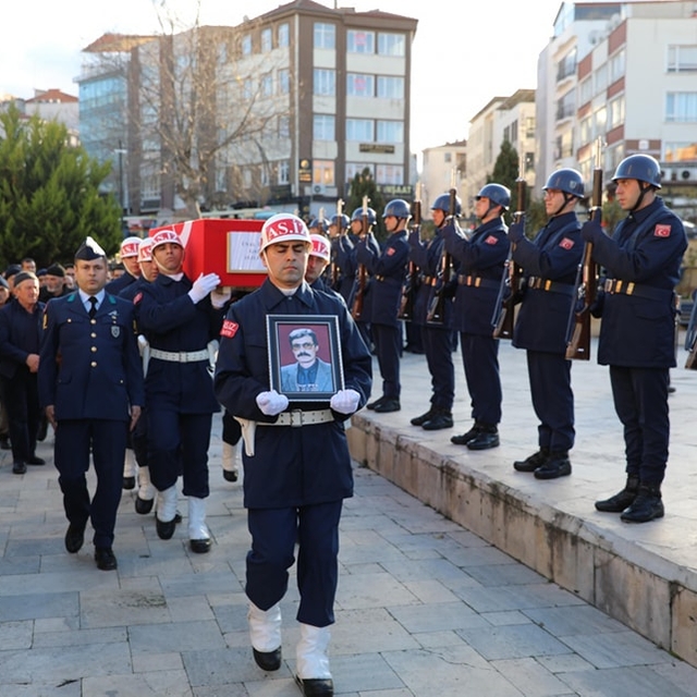 Amasya'da hayatını kaybeden gazi son yolculuğuna uğurlandı