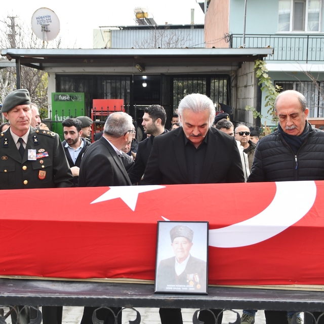 Aydın'da vefat eden Kore gazisi son yolculuğuna uğurlandı