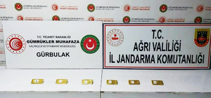 Ağrı'da 20 kilo 596 gram külçe altın ele geçirildi