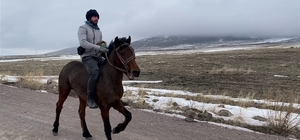 Kars'ta taylar yarıştı