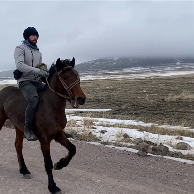 Kars'ta taylar yarıştı