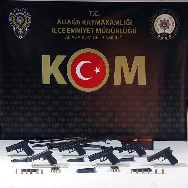 İzmir'de silah kaçakçılığı operasyonunda 1 tutuklama
