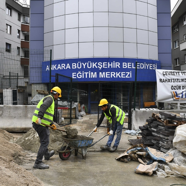 Birlik e-Spor Merkezinin inşa çalışmaları sürüyor