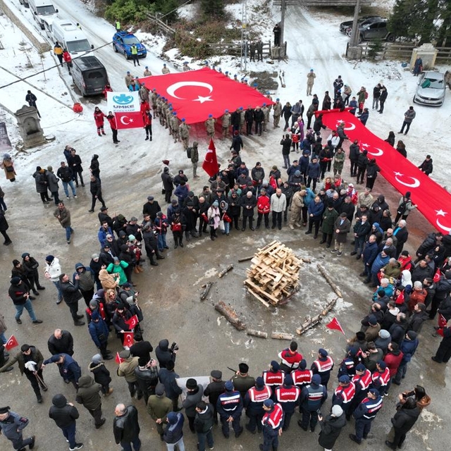 Sarıkamış şehitleri Gümüşhane ve Giresun'da anıldı