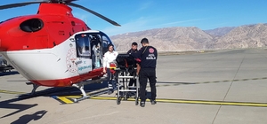 Şırnak'ta ambulans helikopter Büşra bebek için havalandı