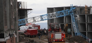İnşatta kule vinç devrildi; operatör öldü