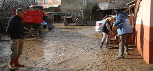 Kırklareli'nde taşkının ardından hasar tespit çalışmaları başlatıldı