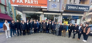 AK Parti Karabük heyetinden esnaf ziyareti