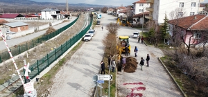 Yeşilyurt'ta doğal gaz çalışmaları başladı