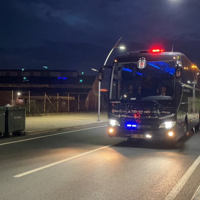 Beşiktaş kafilesi Rize'de