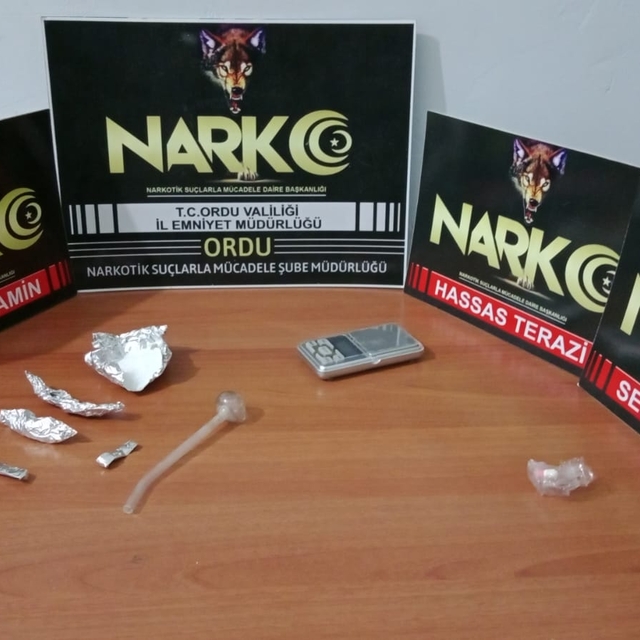 Ordu'da uyuşturucu ele geçirilen otomobildeki 2 kişi tutuklandı