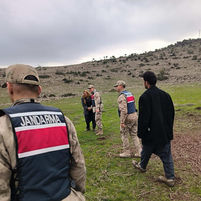 Kilis'te kaybolan küçükbaş hayvanları jandarma buldu