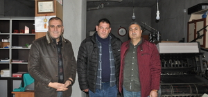 MHP Bulanık İlçe Başkanı Yıkılmaz, gazetecileri ziyaret etti