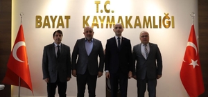 Afyonkarahisar Gençlik ve Spor İl Müdürü Kasapoğlu'ndan Kaymakam Aykaç'a zi...