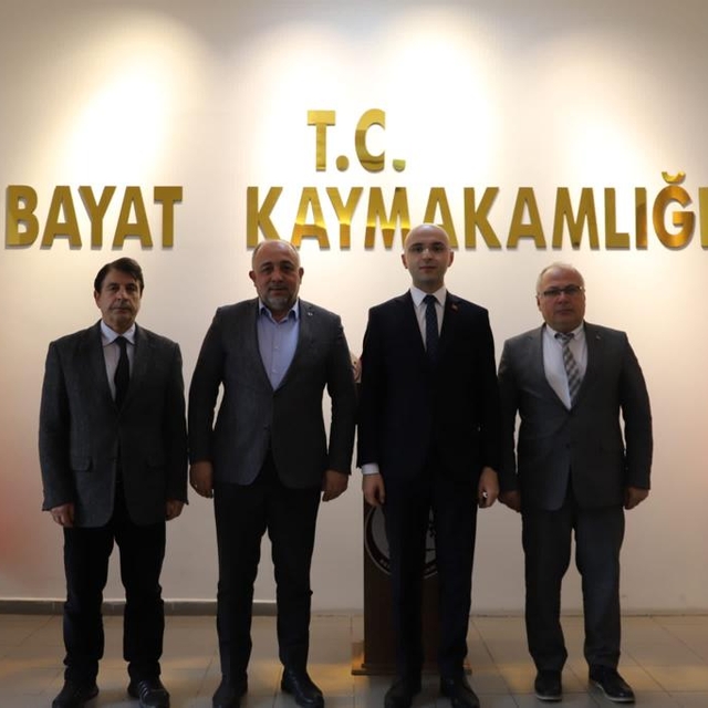 Afyonkarahisar Gençlik ve Spor İl Müdürü Kasapoğlu'ndan Kaymakam Aykaç'a zi...