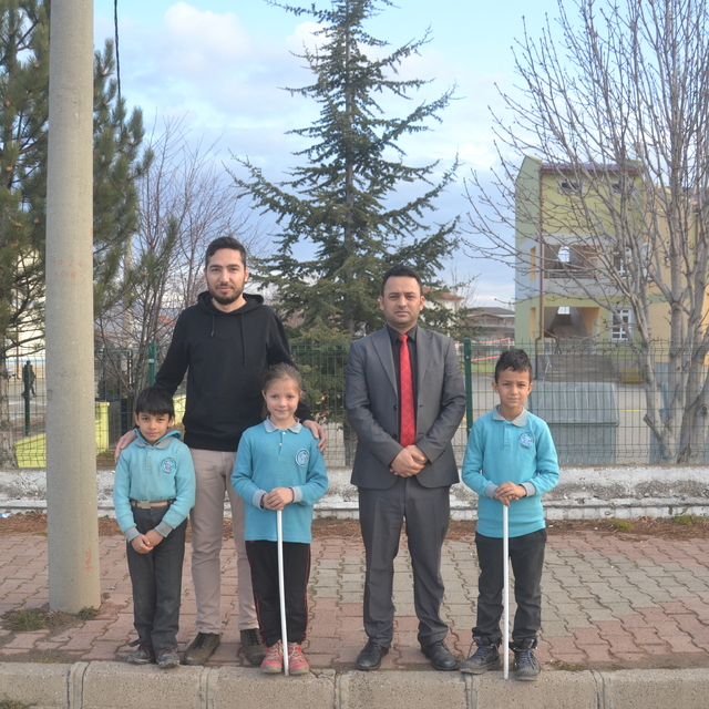 Şarkışla'da Beyaz Baston Görme Engelliler Haftası etkinliği düzenlendi