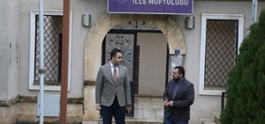 Hasankeyf Kaymakamı İmrak kurumları ziyaret etti 