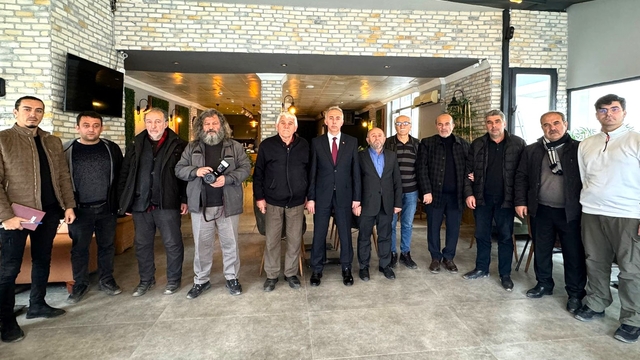 Taşova Belediye Başkanı Öztürk gazetecilerle bir araya geldi