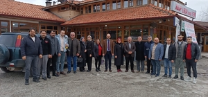 Tosya Belediye Başkanı Kavaklıgil gazetecilerle bir araya geldi