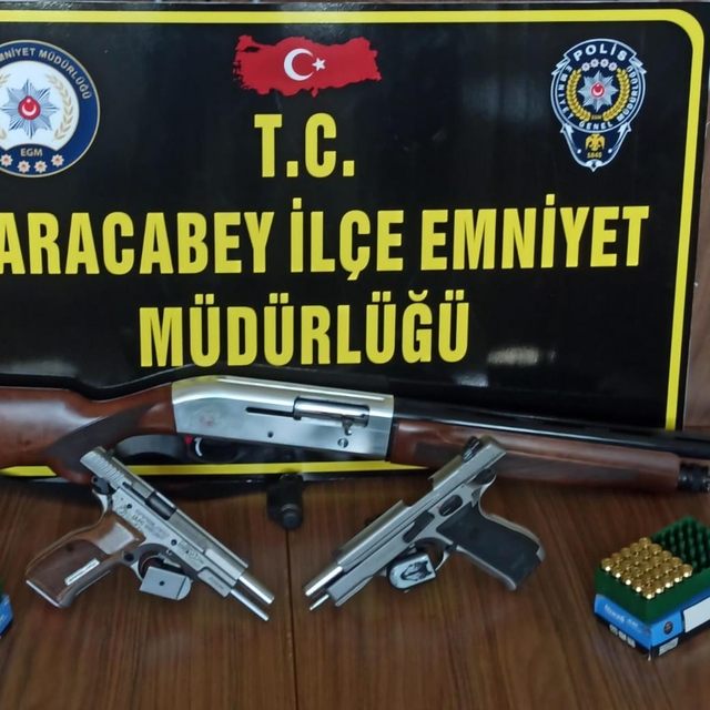 Karacabey'de rastgele ateş eden 2 şüpheli gözaltına alındı
