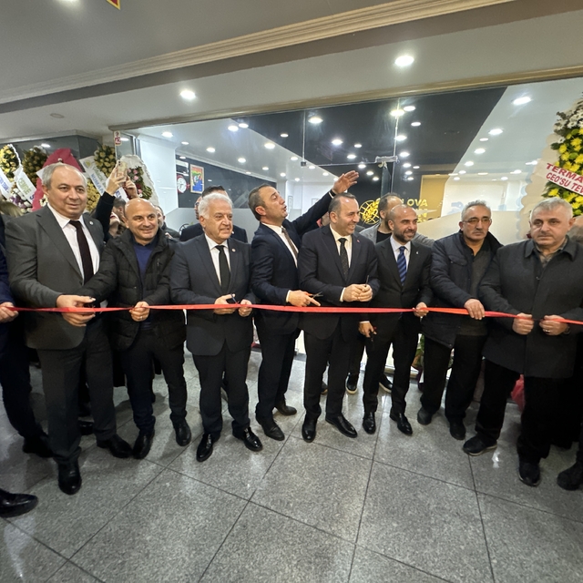 Yalova Basın Birliği binası törenle açıldı