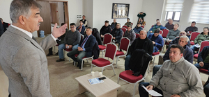 Eceabat'ta üreticilere kırsal kalkınma destekleri anlatıldı