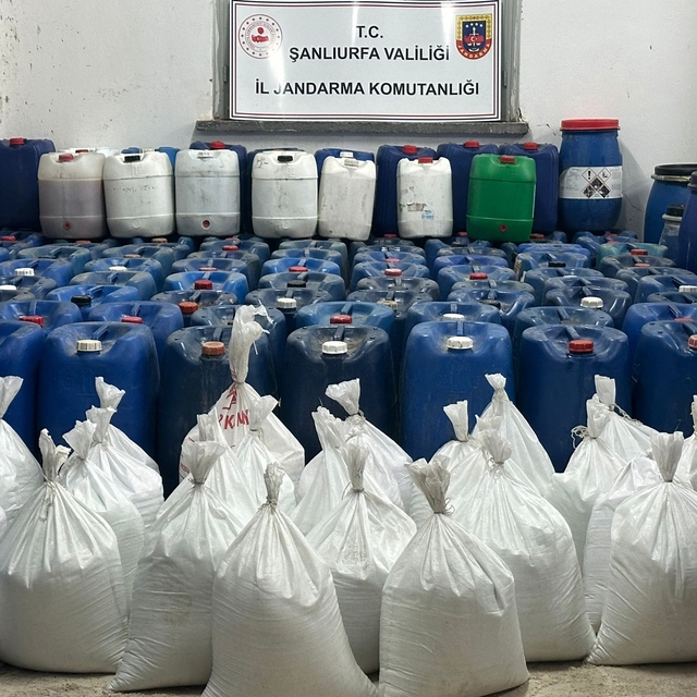 Şanlıurfa'da 7 ton 800 kilogram sahte deterjan ele geçirildi