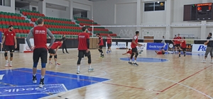 Cizre Belediyespor, Galatasaray HDI Sigorta maçı hazırlıklarını sürdürdü