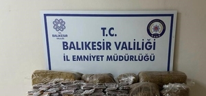 Erdek'te uyuşturucu ve kaçak tütün operasyonunda bir şüpheli yakalandı