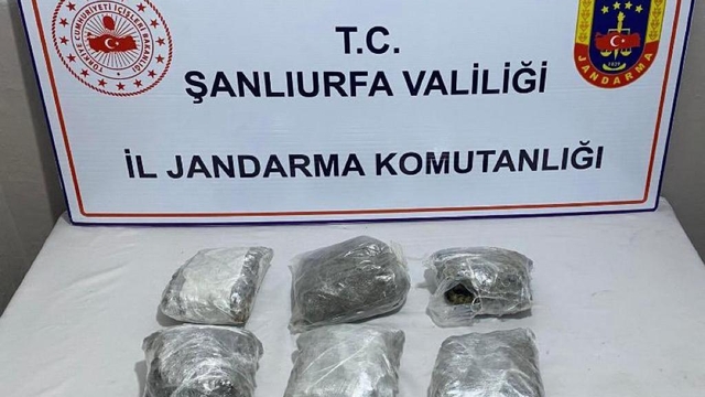 Şanlıurfa'da uyuşturucu operasyonunda 2 şüpheli yakalandı