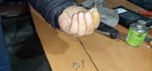 Yola dökülen 'vida', sürücülere zor anlar yaşattı