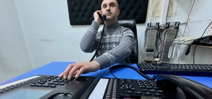 Görme engelli memur çift birbirine "ışık" oluyor