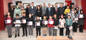 Yakakent'te kitap okuma yarışması ödül töreni düzenlendi