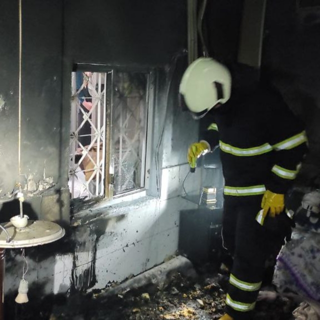 Mardin'de müstakil evde çıkan yangın söndürüldü