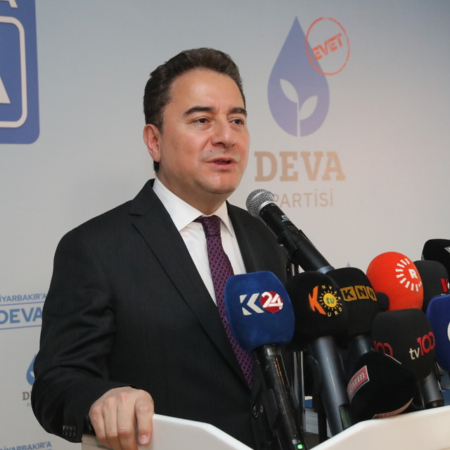 DEVA Partisi Genel Başkanı Babacan, Diyarbakır'da konuştu: