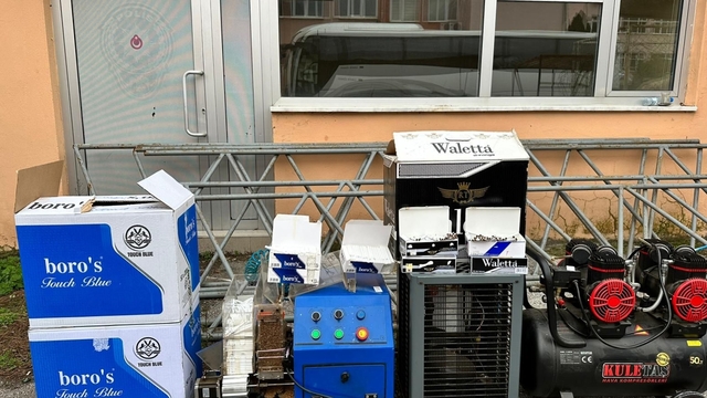 Kocaeli'de 26 bin makaron ele geçirildi