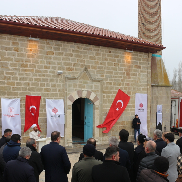 Haymana'da restore edilen tarihi Karahoca Camisi açıldı