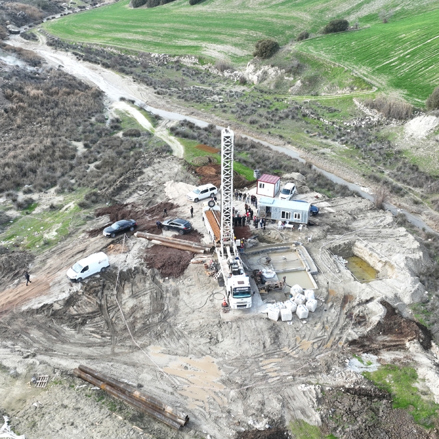 MHP'li Akçay, Manisa'da jeotermal sondaj projesinin açılışına katıldı