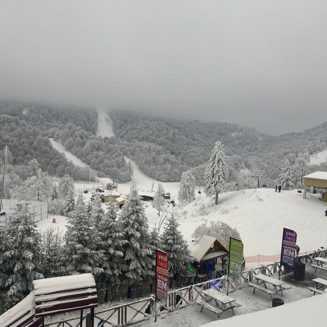 Kartepe Kayak Merkezi'nde sezon açıldı