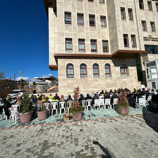 Anamur İlçe Emniyet Müdürü Umar, personelle bir araya geldi